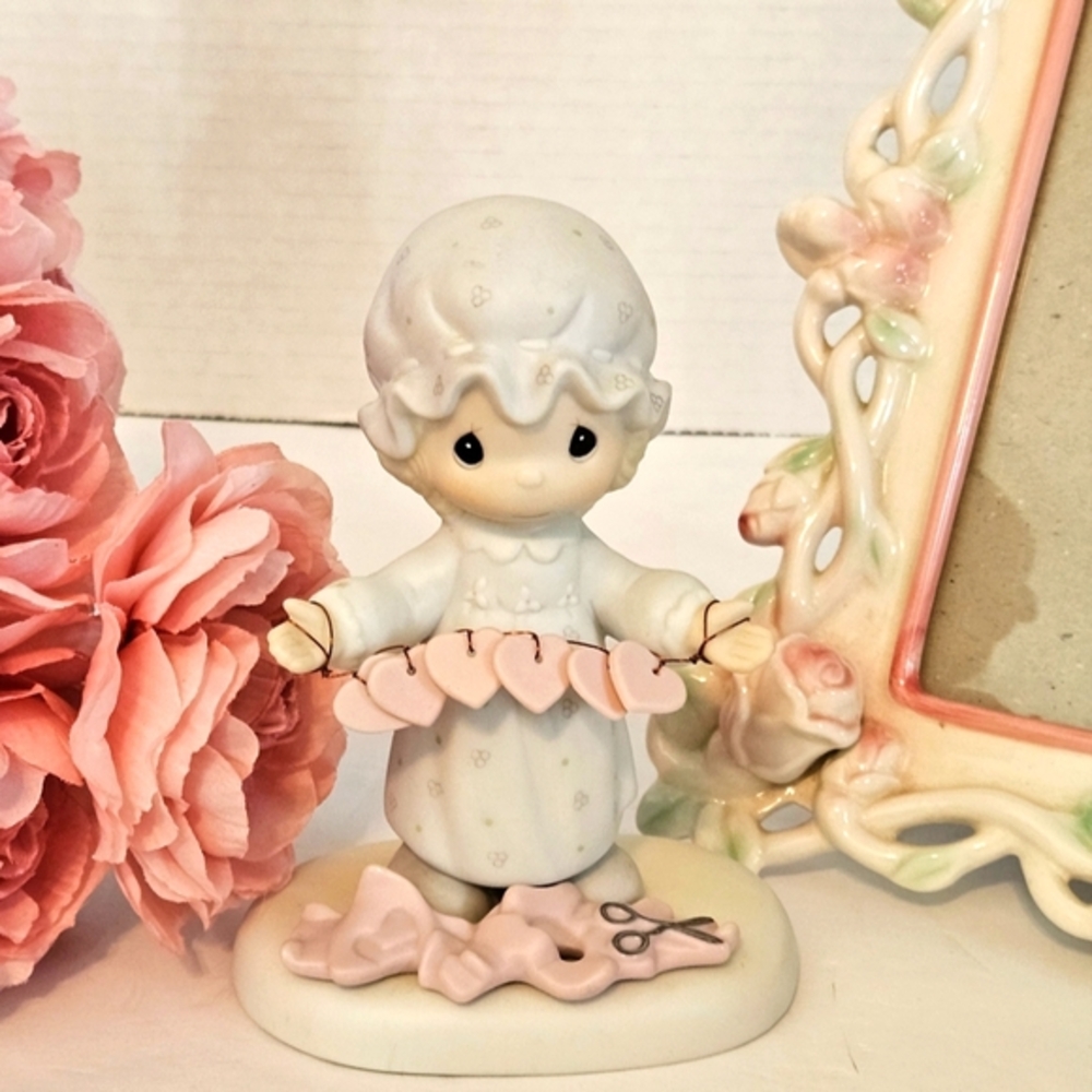 Precious Moments “You Have Touched So Many Hearts” Figurine Circa 1983